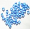 50 8mm Transparent Light Sapphire Star Beads